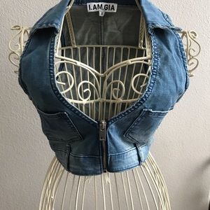 I.AM.GIA denim vest